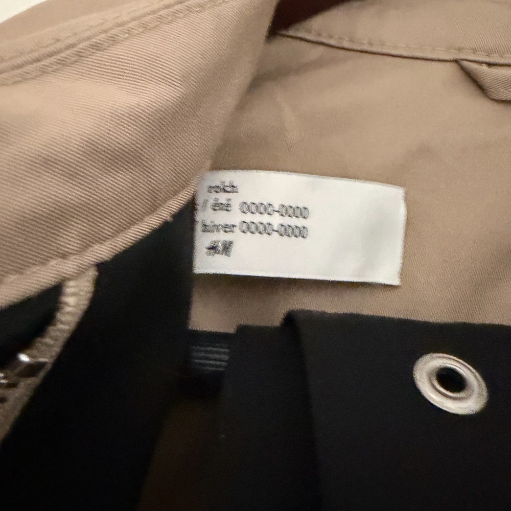 H&M Cropped Utility Jacket in Taupe - Picture 2 of 3